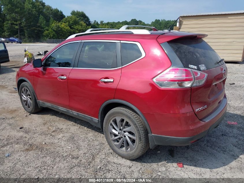 2016 NISSAN ROGUE SL