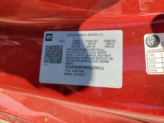 2023 CHEVROLET CAMARO LS