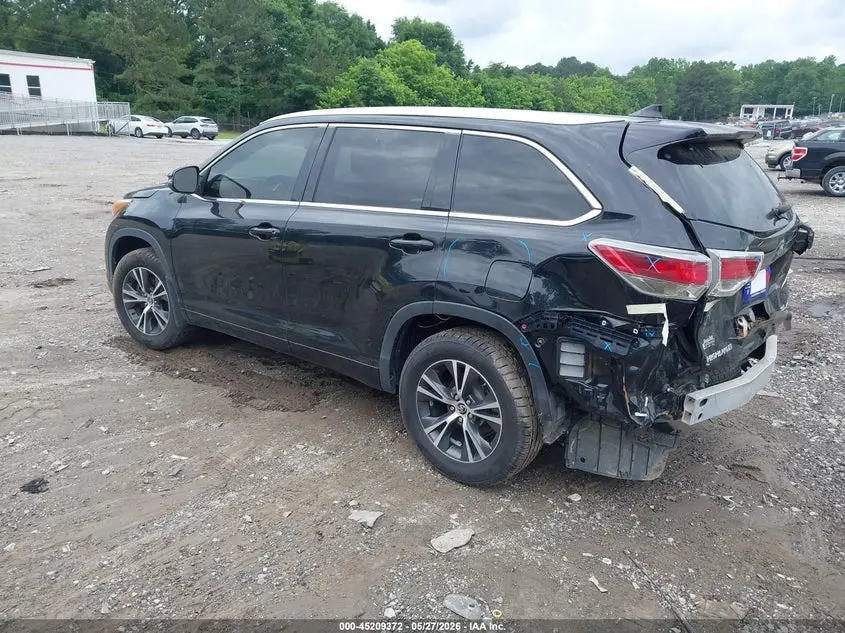 2016 TOYOTA HIGHLANDER XLE V6