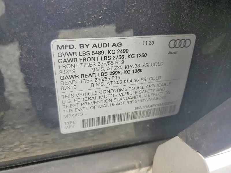 2021 AUDI Q5 PREMIUM PLUS  