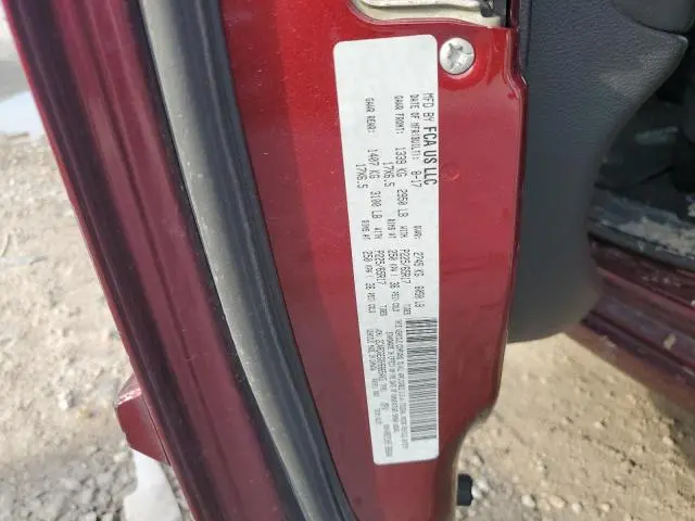 2017 DODGE GRAND CARAVAN GT  