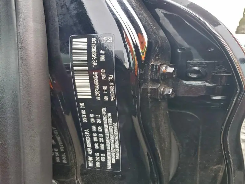 2019 ALFA ROMEO GIULIA   