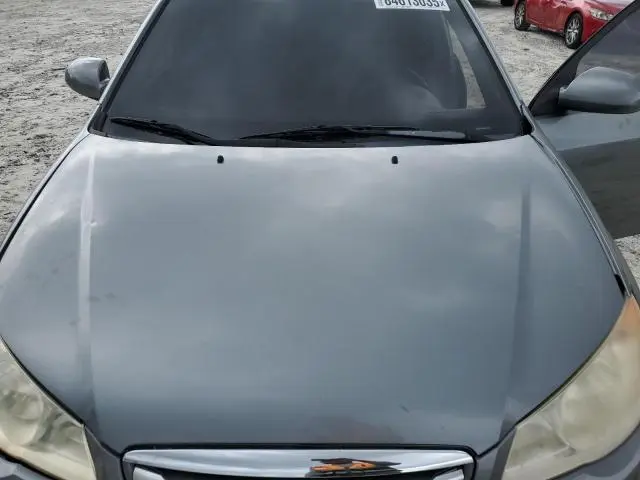 2010 HYUNDAI ELANTRA BLUE  