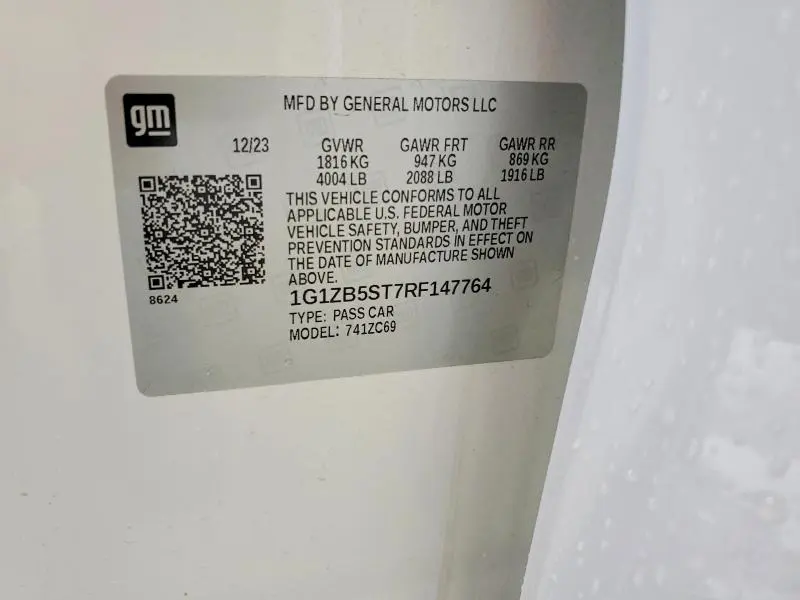 2024 CHEVROLET MALIBU LS  