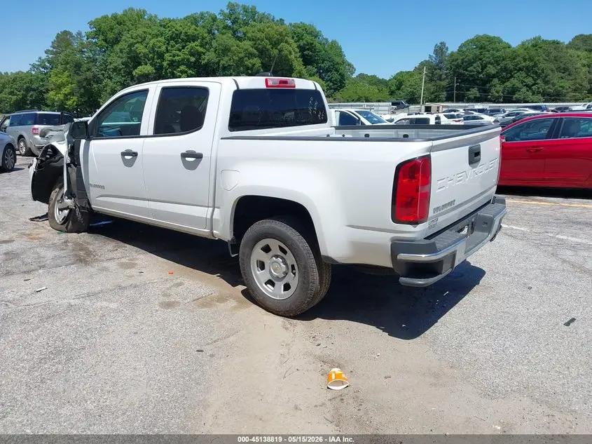 2022 CHEVROLET COLORADO 2WD  SHORT BOX WT