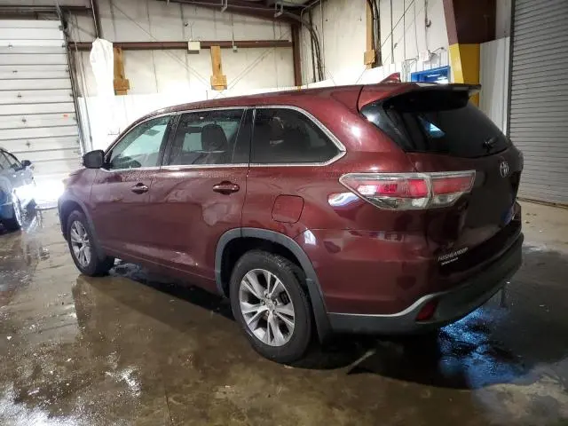 2015 TOYOTA HIGHLANDER LE  