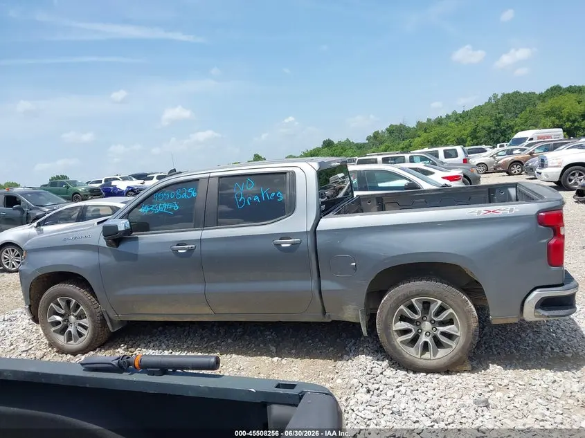 2021 CHEVROLET SILVERADO 1500 4WD  SHORT BED LT