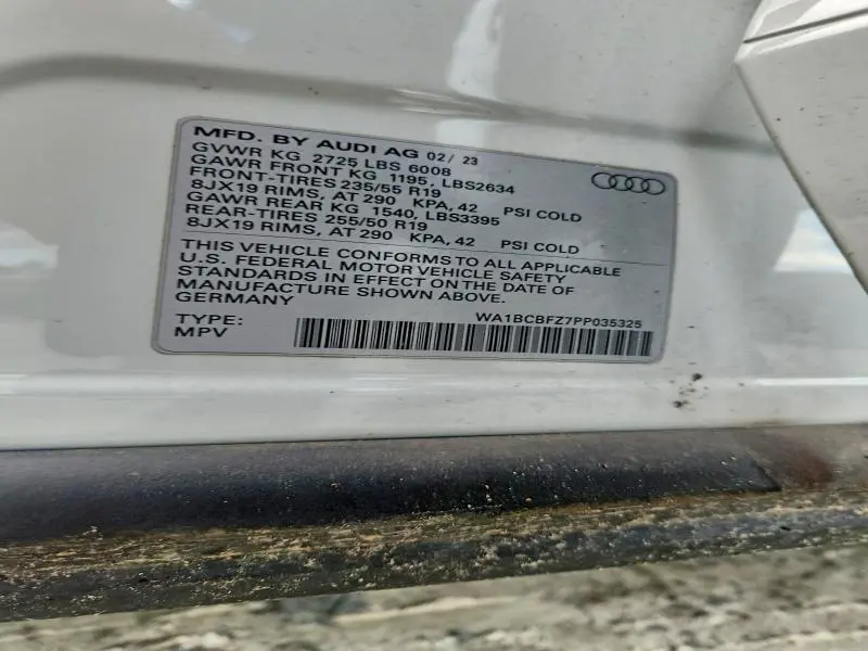 2023 AUDI Q4 E-TRON PREMIUM PLUS  