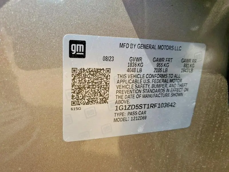 2024 CHEVROLET MALIBU LT  