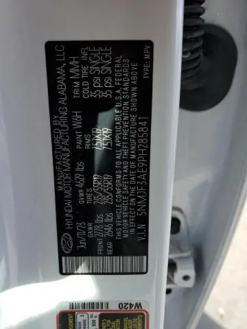 2023 HYUNDAI TUCSON SEL  