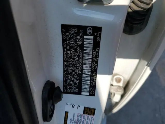 2012 TOYOTA PRIUS   