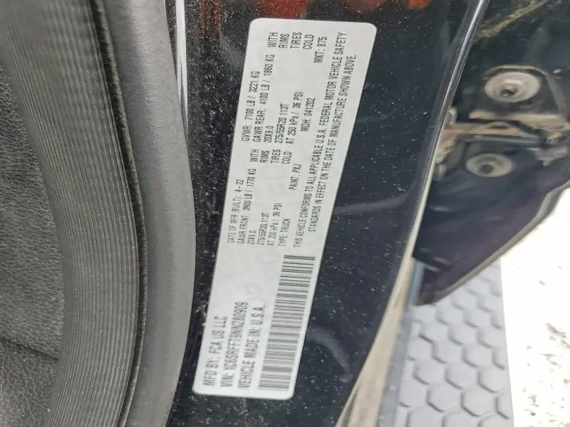 2022 RAM 1500 BIG HORN/LONE STAR  