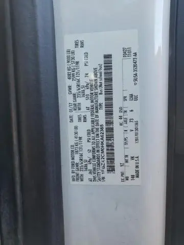 2017 FORD TRANSIT T-350  