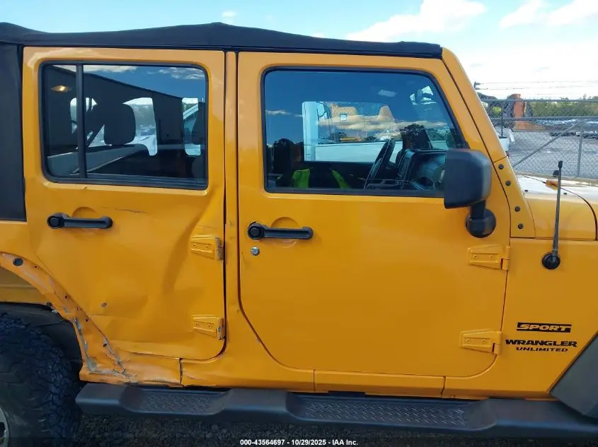 2012 JEEP WRANGLER UNLIMITED SPORT