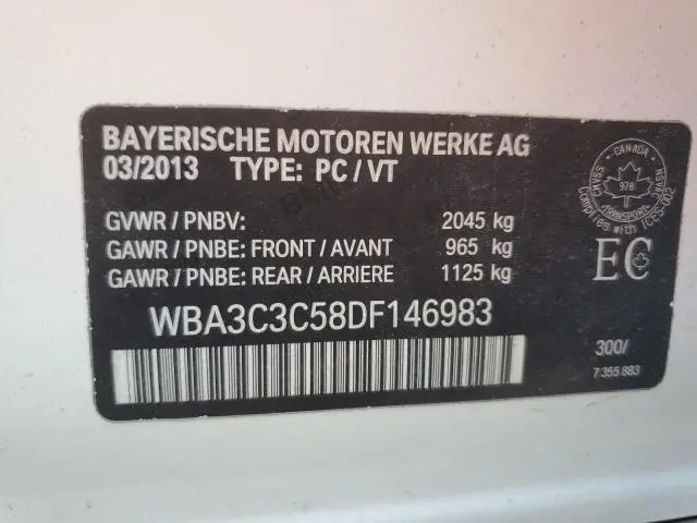 2013 BMW 320 I XDRIVE  