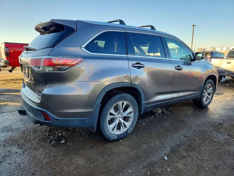 2015 TOYOTA HIGHLANDER XLE  