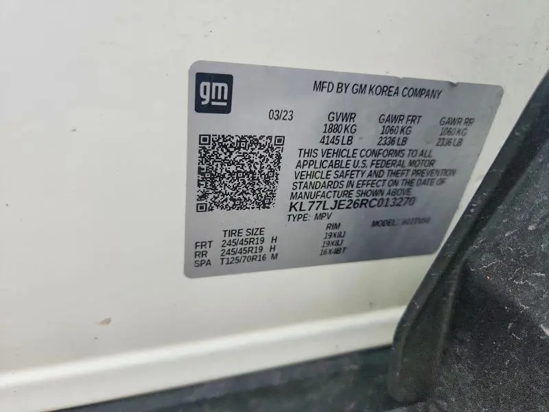 2024 CHEVROLET TRAX 2RS  