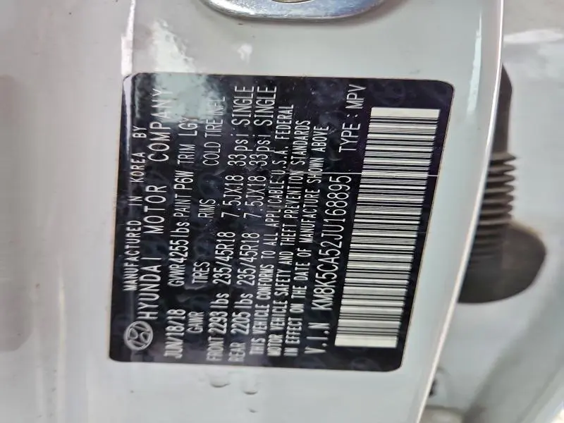 2018 HYUNDAI KONA ULTIMATE  