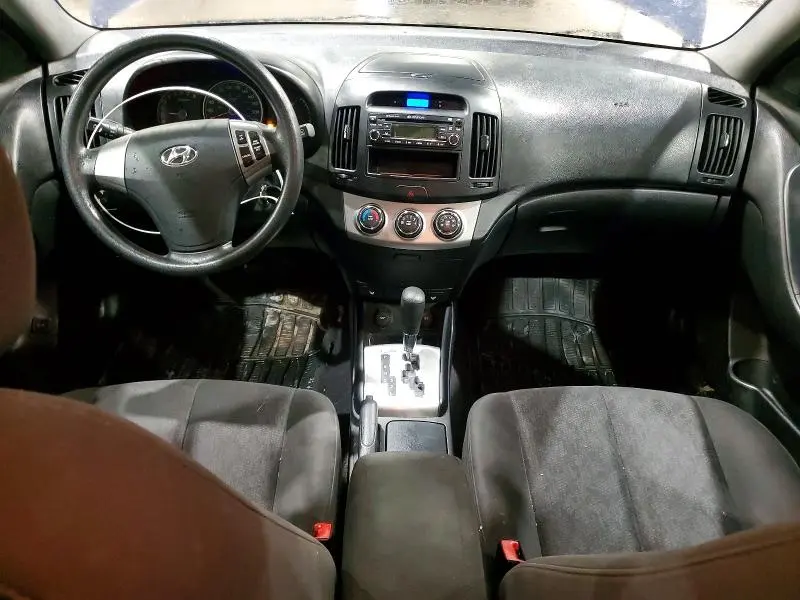 2010 HYUNDAI ELANTRA BLUE  