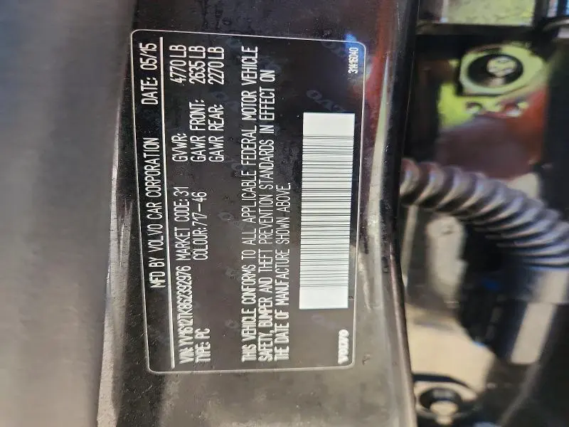2016 VOLVO S60 PREMIER  