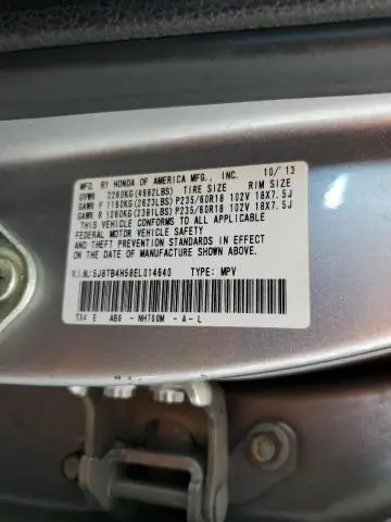 2014 ACURA RDX TECHNOLOGY  