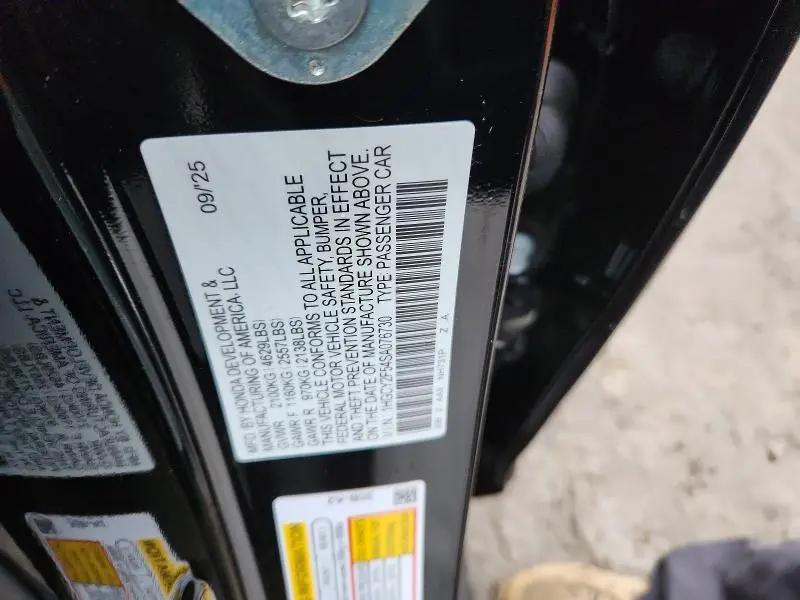 2025 HONDA ACCORD HYBRID SPORT  