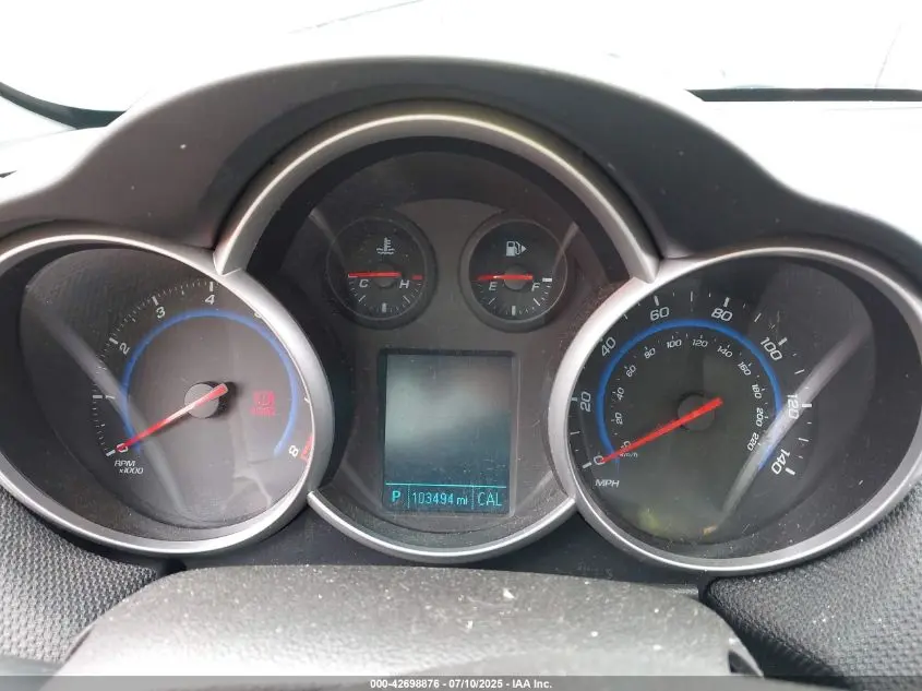 2015 CHEVROLET CRUZE 2LT AUTO