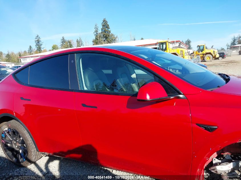 2021 TESLA MODEL Y LONG RANGE DUAL MOTOR ALL-WHEEL DRIVE