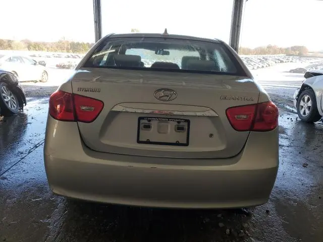 2010 HYUNDAI ELANTRA BLUE  