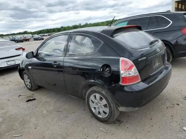 2010 HYUNDAI ACCENT BLUE  