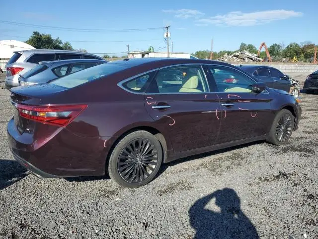 2016 TOYOTA AVALON XLE