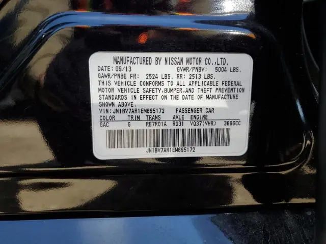 2014 INFINITI Q50 BASE