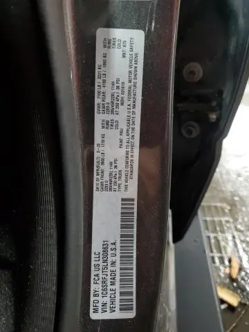 2020 RAM 1500 LARAMIE  