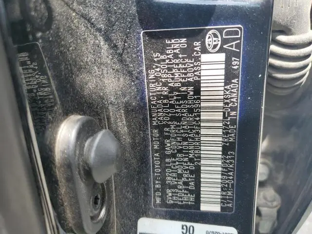 2015 TOYOTA COROLLA L  