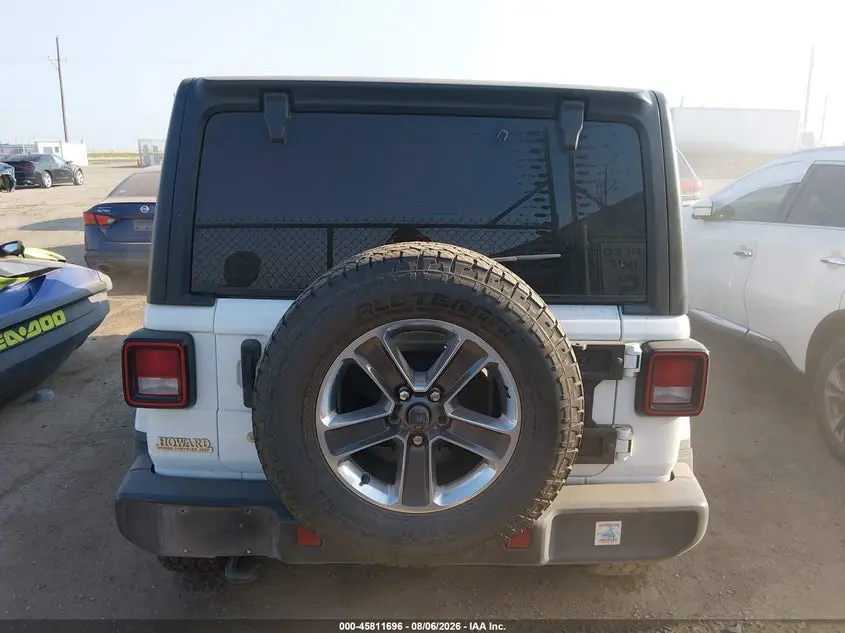 2019 JEEP WRANGLER UNLIMITED SAHARA 4X4