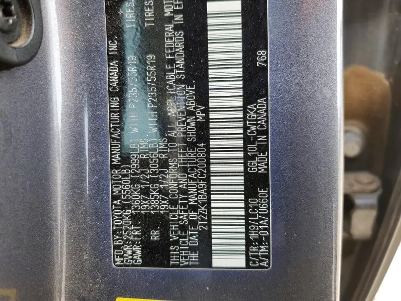 2015 LEXUS RX 350 BASE  