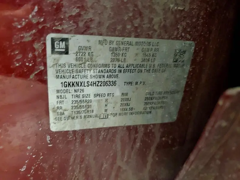 2017 GMC ACADIA DENALI  