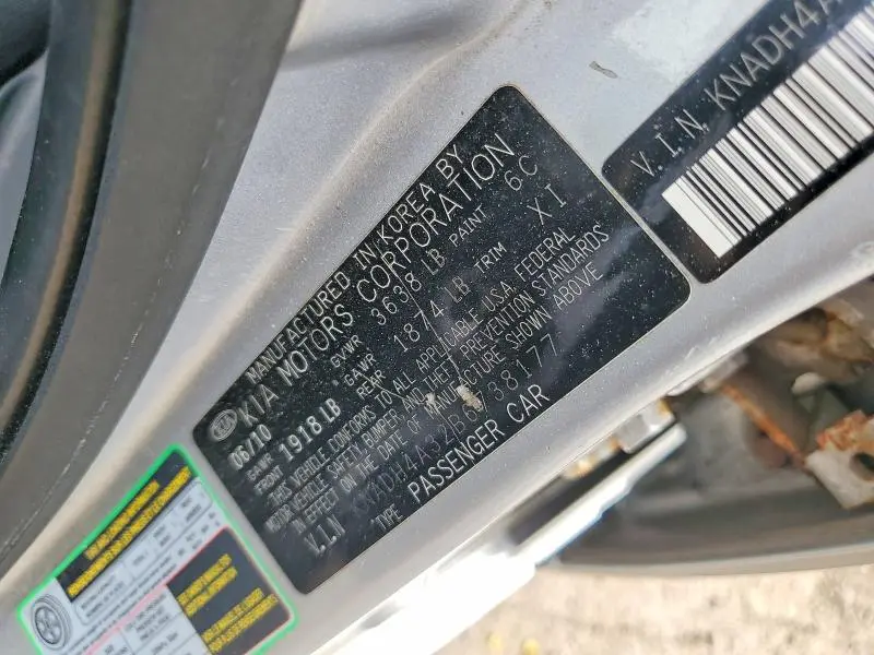 2011 KIA RIO LX  