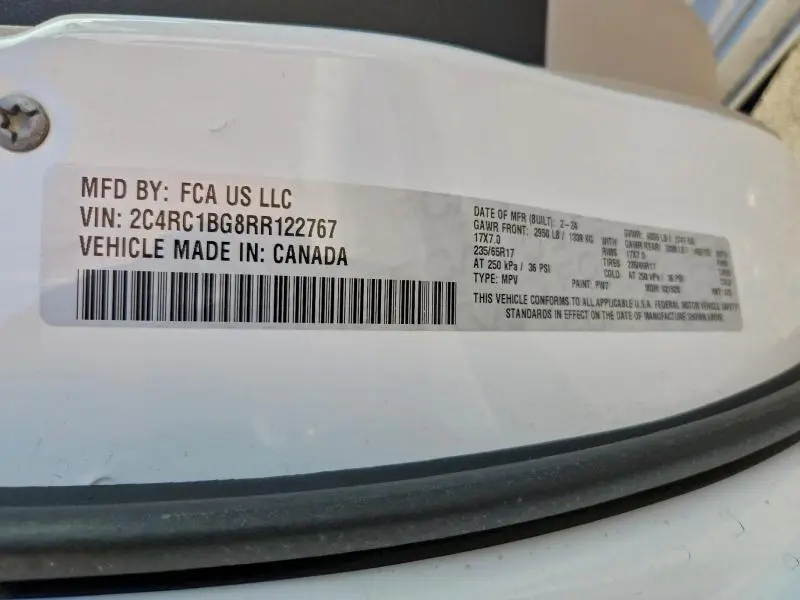 2024 CHRYSLER PACIFICA TOURING L  