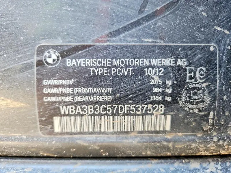 2013 BMW 328 XI  