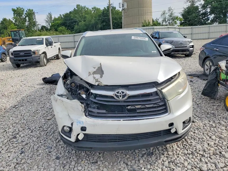 2015 TOYOTA HIGHLANDER XLE  