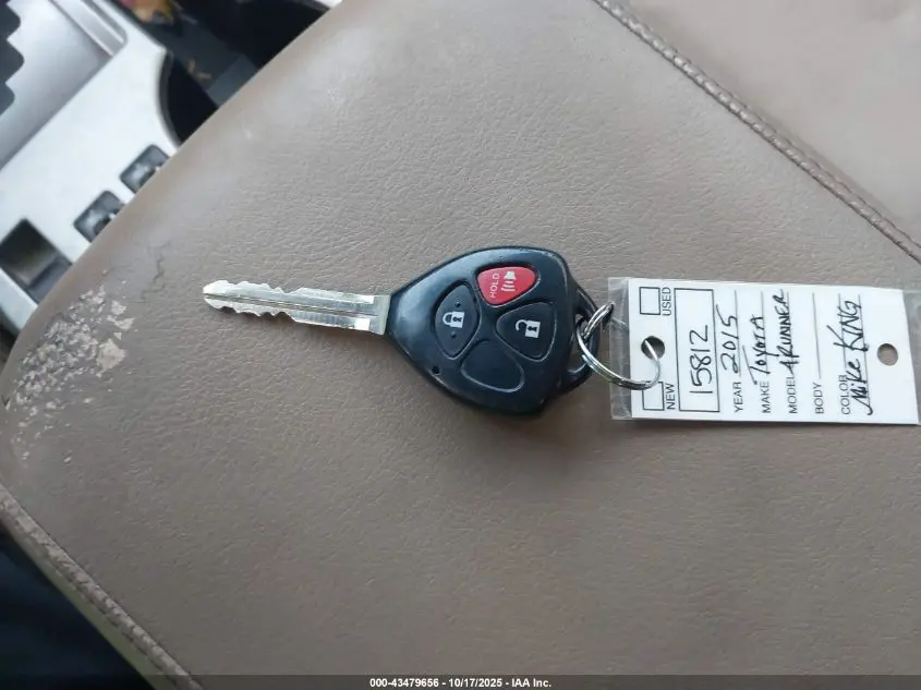 2015 TOYOTA 4RUNNER SR5 PREMIUM