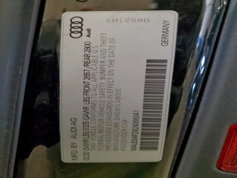 2020 AUDI A6 PREMIUM PLUS  