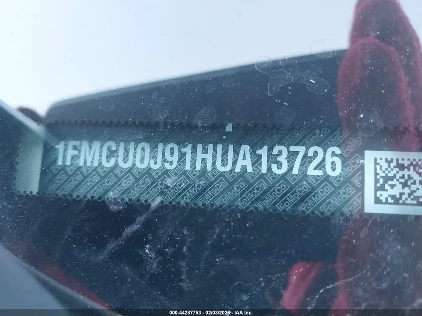 2017 FORD ESCAPE TITANIUM