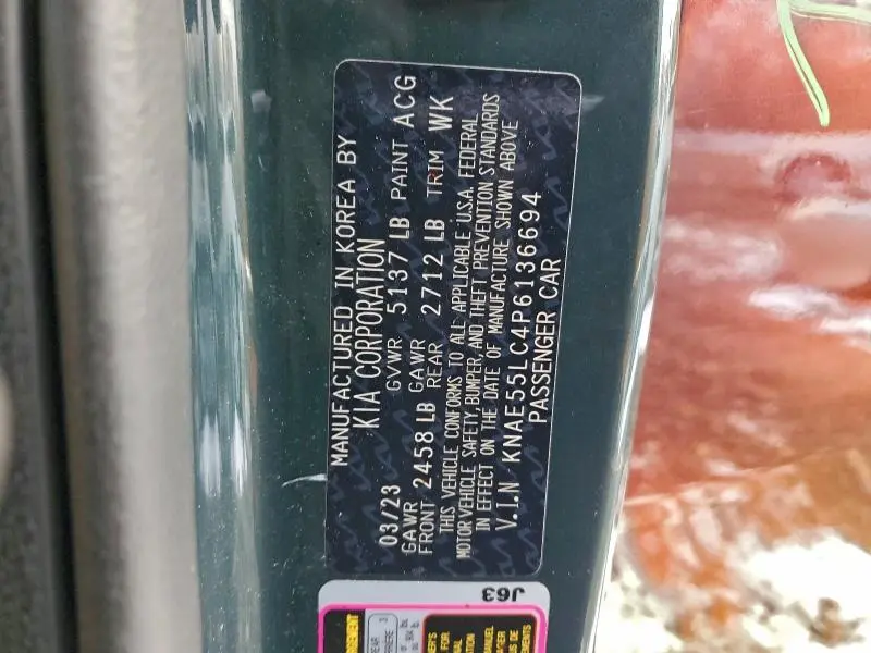 2023 KIA STINGER GT2  