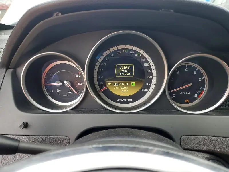 2012 MERCEDES-BENZ C 63 AMG  