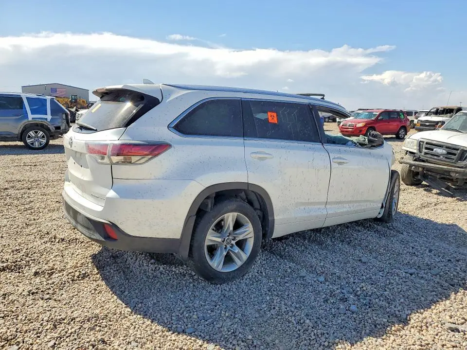 2016 TOYOTA HIGHLANDER LIMITED PLATINUM  