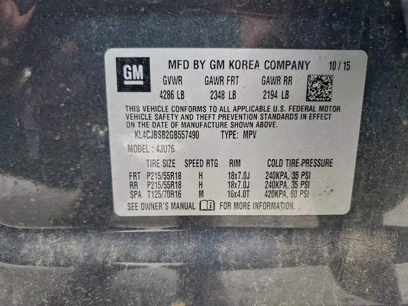 2016 BUICK ENCORE CONVENIENCE  