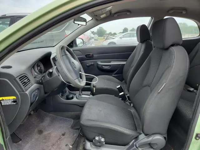 2010 HYUNDAI ACCENT BLUE  
