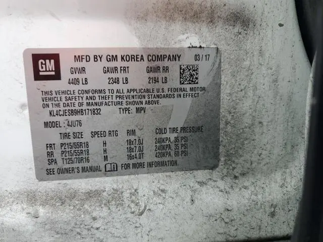 2017 BUICK ENCORE PREFERRED  